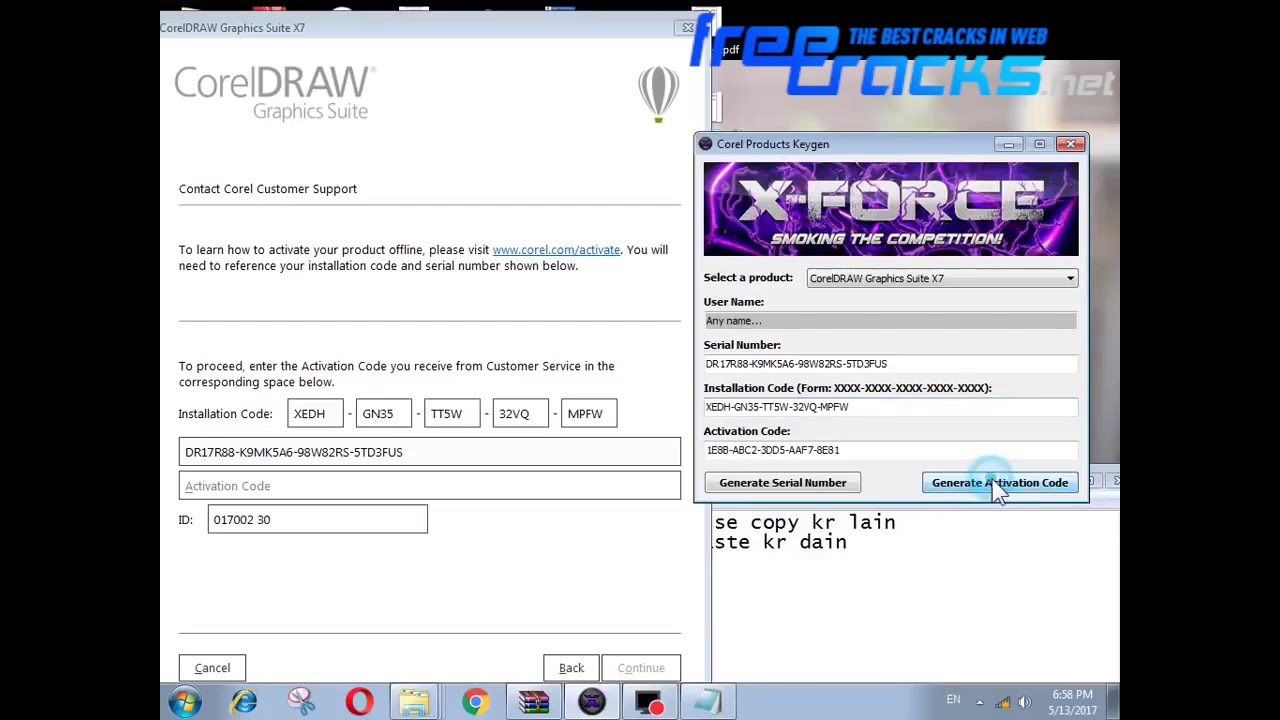 corel draw x8 xforce keygen free download
